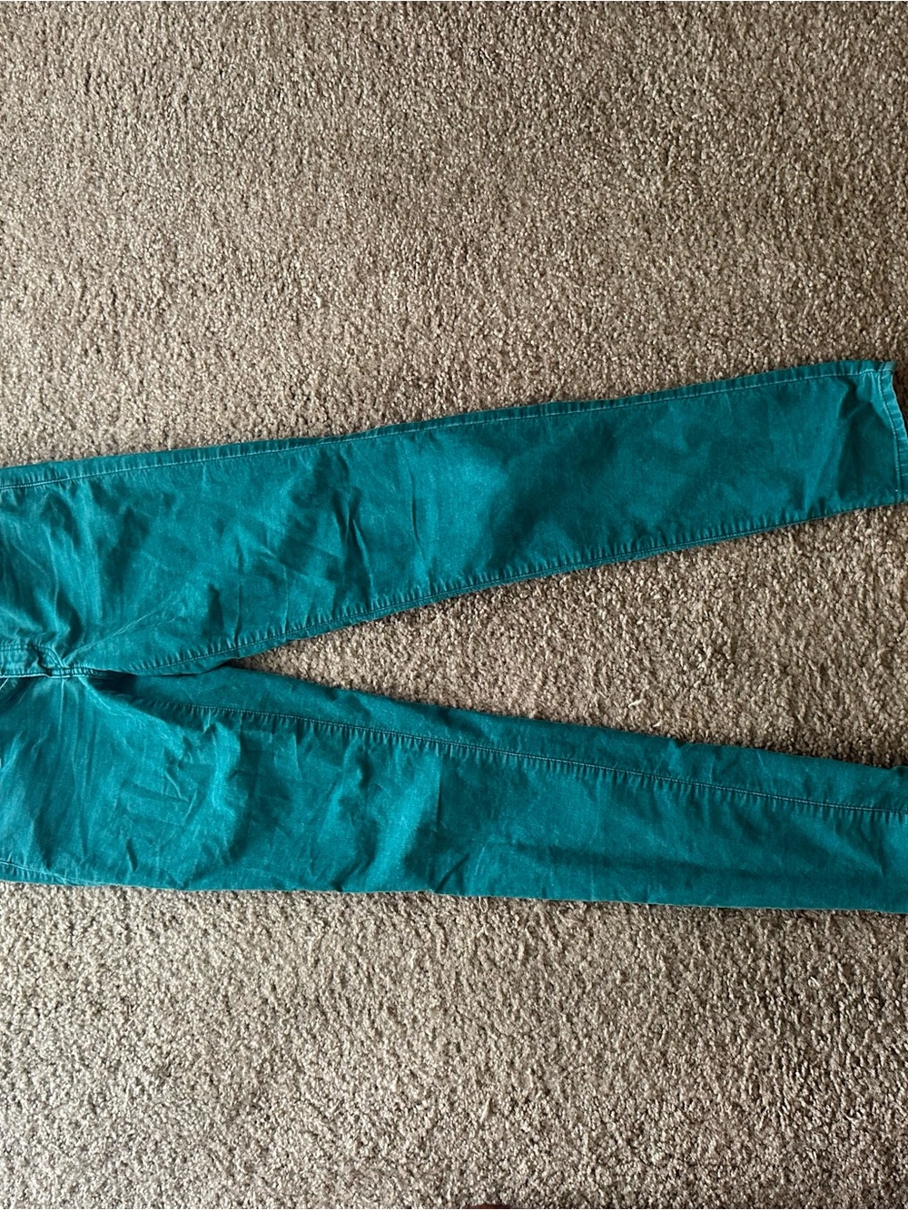 American Eagle Outfitters Teal Skinny Pants